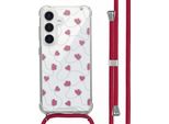 Custodia Samsung Galaxy S25 - Plastica - Imoshion Custodia Morbida/Manicotto Con Cinturino/Copertura Posteriore - Colorata