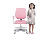 Mark Adler Junior 4.6 Pink | Sedia Da Scrivania Per Bambini Sedia Girevole Ergonomica | Poggiapiedi | Profondità Di Seduta Regolabile | Braccioli Regolabili