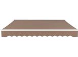 Tenda Da Sole Manuale Per Terrazza 250×200 Cm – Tenda Da Sole Per Balcone E Giardino – Protezione Solare UV50+ – Estensibile Con Bracci – Tessuto In Poliestere – Color Cachi