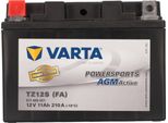 Batteria Varta Per Moto 11 Ah / 210 A Powersports Active Agm - Lunga Durata, Precaricata, Senza Manutenzione, Adatta Per Moto, Scooter, Quad, Moto D'acqua E Motoslitte, Nera