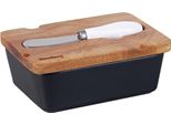 Klausberg Burriera In Porcellana Con Coltello E Coperchio KB7784