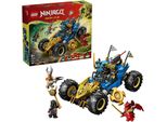 Lego Ninjago 2In1 Camion Di Trasformazione Di Jay - Camion Ninja Con 5 Minifigure, Tra Cui Kai E Nya, Più Shuriken E Spade - Regalo Creativo Per Ragazzi Dagli 8 Anni In Su E Per I Fan - 71856
