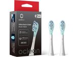 Oclean Ultra Gum Care HarjaspääT, 2 Kpl, Valkoinen