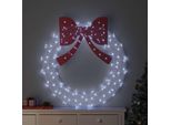 Vidaxl Ghirlanda Con 150 Led Bianco Freddo 120 Cm Acrilico