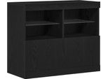 Syfax™ Madia Led Nero 81 X 37 X 66,5 Cm Legno Multistrato