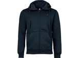 Giacca In Felpa Da Uomo G-STAR - Premium Core, Loungewear, Zip, Cappuccio, Monocolore Blu Scuro (Salute) M