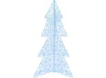 Albero Di Natale Vidaxl Con 160 Led Bianco Freddo 150 Cm In Acrilico