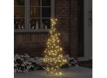 Vidaxl Albero Di Natale Con 120 Led Bianco Caldo 120 Cm In Rattan