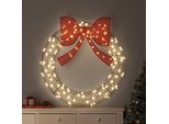 Vidaxl Ghirlanda Con 150 Led Bianco Caldo 120 Cm Rattan