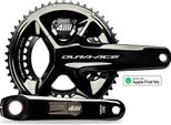 4Iiii Precision 3+ Pro Dual Dura-Ace Fc-R9200 Apple Find My Guarnitura Con Misuratore Di Potenza Argento 172,5 Mm / 52-36T Argento 172,5 Mm