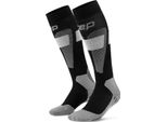 Calze Cep Ski Merino, Alte, 3.0, Donna Nero/Grigio Iii