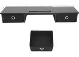 Supporto Per Monitor, Design Ergonomico, Spazio Di Archiviazione Ridotto, Nero