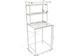 Scaffale Portaoggetti, Organizzatore Per Bagno A 3 Livelli, Design Resistente, Da Viaggio