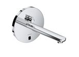 Kludi Zenta Sl E Robinetterie De Lavabo éLectronique, Saillie 240Mm, Rosace Ronde, 5 L/Min, Alimentation éLectrique Ou Par Pile, Chrome, 3840105, 3840105