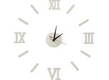 Orologio Da Parete Numeri Romani Argento