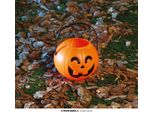 Cesto Di Decorazione Di Zucca Di Halloween Collezione Di Caramelle Accessori Per Feste Accessorio Spaventoso Celebrazione Evento Decorazione Cesto Di Zucca, Colore: Arancione