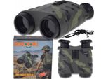 Lolex | Binocolo Giocattolo 7X30 - Mimetico - Sicuro Per I Bambini - Ideale Per Le Avventure All'aria Aperta