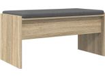Syfax™ Panca Per Ingresso Con Cuscino Rovere Sonoma 83 X 38 X 40 Cm