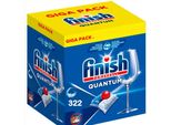 Pastiglie Per Lavastoviglie Finish Quantum All In One Regular - 322 Pastiglie - Scatola Xxxl