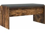 Syfax™ Panca Per Ingresso Con Cuscino Rovere Fumé 83 X 38 X 40 Cm