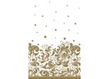 Tovaglia Di Carta Dorata Comunione Matrimonio 120X180Cm