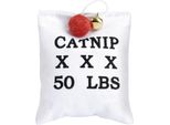 Beeztees Sack+Catnip - Gioco Per Cani - Guinzaglio - 10X7,5X3,5 Cm