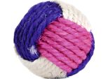 Palla In Sisal Beeztees - Giocattolo Per Gatti - Annodato - 6X6X6 Cm