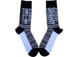Slipknot - Calzini Per Uomo/Donna Unisex RO5316 (40,5 Eu - 45,5 Eu) (Nero/Bianco)