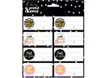 Erik Editores Stelle Glitterate Dolce Natale Adesivi Autoadesivi Trasparente Taglia Unica