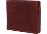 Mustang Pelle Portafoglio Udine Wallet Brown Marrone