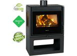 Eek A+ - Stufa A Legna Con Caminetto A 3 Pannelli Panorama Prity PM3-TV - 13 Kw