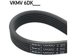 Skf VKMV6DK1195 Cinghia Trapezoidale Dentata Oe 06A260849E Compatibile Con Golf Iv, Bora, A3 8L, Tt, Galaxy, Alhambra, Cordoba, Ibiza, Leon, Toledo, Octavia, Caddy, Multivan V, New Beetle, Polo 6V, Sharan, Transporter V