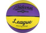 Midwest Basketball League Giallo-Viola Taglia 7 Per Bambini E Club