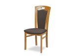 Esszimmerstuhl Home Affaire "Ferdi Made In Italy, Massivholz", Buche, Elef, Buche Natur, Elephant, B:48Cm H:100Cm T:57Cm, Massivholz, StüHle, Esszimmerstuhl, Bezug Feinstruktur (Wasser- Und Fleckabweisend) Oder Struktur