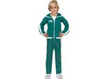 Costume Da Attore Di Carnevale In Stile Retrò Per Bambini, Taglia: 128/134 Colore: Verde