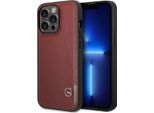 Mercedes Mehcp14L8Rolr Iphone 14 Pro 6.1 Czerwony/Red Custodia Rigida In Pelle Wave Patern