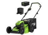 Greenworks Tagliaerba A Batteria 60V 4Ah 46 Cm GD60LM46HPK4 - 2502807UB