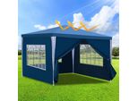 Jopassy Gazebo Eventi Aziendali - Facile Da Montare, Tenda Da Festa Perfetta Per Il Giardino Blu 3X3M