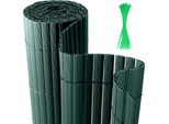 Yakimz Schermo Privacy In Pvc Recinzione Privacy Verde Frangivento Per Giardino Balcone E Terrazza 120X500Cm