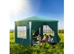 Padiglione Per Eventi Aziendali - Facile Da Montare, Tenda Da Festa Perfetta Per Il Giardino Verde 3X3M