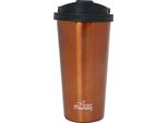 Any Morning Tazza Da Viaggio, Tazza Da Caffè Isolata In Acciaio Inossidabile, Tazza Da Caffè Da Viaggio Per Bevande Calde E Fredde, A Prova Di Perdite E Fuoriuscite, 17 Oz, Color Rame