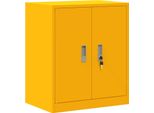 Syfax™ Armadio Giallo Senape 60 X 40 X 70 Cm Acciaio