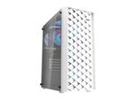 Darkflash Darkflash DK351 Computer Case (White) + 4 Rgb Fans