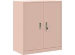 Syfax™ Armadio Rosa 80 X 40 X 90 Cm Acciaio