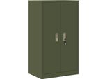 Syfax™ Armadio Verde Oliva 60 X 40 X 105 Cm Acciaio