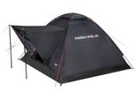 Kuppelzelt High Peak "Zelt Beaver 3", Schwarz, Zelte, B/H/L: 180Cm X 120Cm X 200Cm, B:180Cm H:120Cm L:200Cm