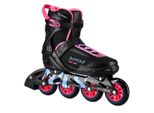 Pattini A Rotelle Nils Extreme NA22151 Armour Nero-Rosa 45