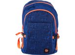 Biggdesign Moods Up Zaino Per Laptop Da Uomo E Donna, Zaino Da Lavoro Impermeabile Con Scomparto Per Laptop, Zaino Da Viaggio Con Porta Di Ricarica Usb, Per Laptop E Notebook Da 15 Pollici, Protezione Antifurto, Blu Scuro