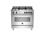 Bertazzoni La Germania Americana SVH0JEA1X4D03 Cucina Cucina A Libera Installazione Piano Cottura Elettrico A Gas Acciaio Inox