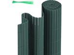 Aopunly Pvc Privacy Screen Mat Privacy Fence Privacy Screen For Fence Balcony Green 1.6 X 5M